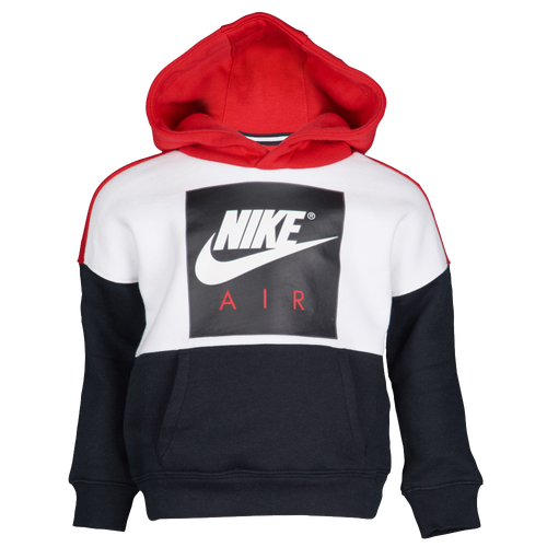 red and black nike pullover