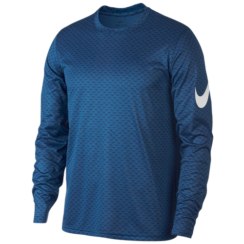 Nike Legend Long Sleeve Top - Men's - Training - Clothing - Gym Blue 