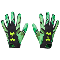 Under Armour F8 Novelty Receiver Gloves - Men's - Green / Black