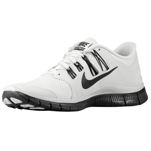 Nike Free 5.0+ - Men's - Running - Shoes - Pure Platinum/Black