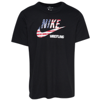 Nike Wrestling Flag T-Shirt - Men's - Black