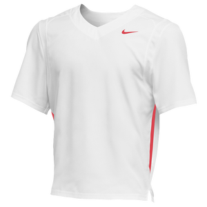 Nike Team Untouchable Speed Jersey - Men's - White/Scarlet