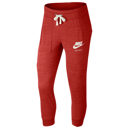 Nike Gym Vintage Capris - Women's - Casual - Clothing - Rush Coral