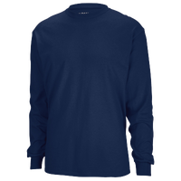 Gildan Team 50/50 Dry-Blend Long Sleeve T-Shirt - Men's - Navy / Navy