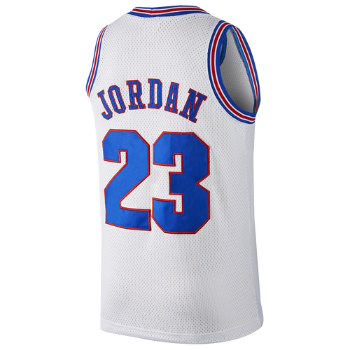 Jordan Retro 11 Tune Squad Jersey - Men's - Basketball - Clothing - White