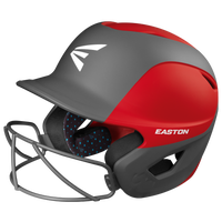 Easton Ghost Matte Fastpitch Batting Helmet W SB Mask - Women's - Red / Black