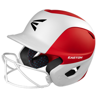 Easton Ghost Matte Fastpitch Batting Helmet W SB Mask - Women's - Red / White