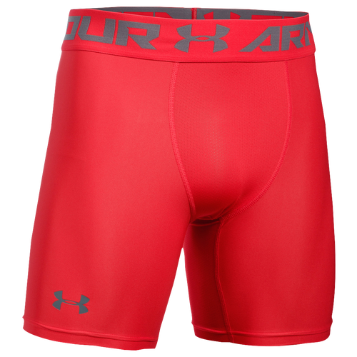 red compression shorts mens