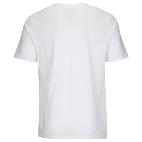 Nike Graphic T-Shirt - Men's - Casual - Clothing - White/Bright Melon