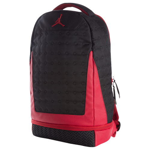 Jordan Retro 13 Backpack - Basketball - Accessories - Black/Gym Red