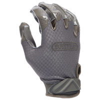 Battle Sports Triple Threat Receiver Gloves - Men's - Grey