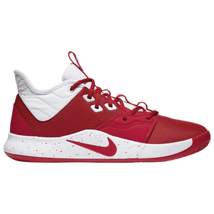 red and white basketball shoes