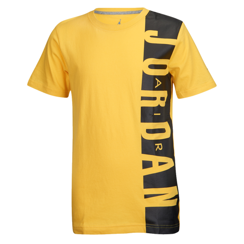 jordan black and yellow shirt