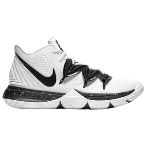 kyrie irving shoes white and black