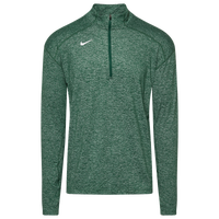 Nike Team Dry Element 1/2 Zip Top - Men's - Dark Green / White