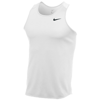 Nike Team Breathe Singlet - Men's - All White / White
