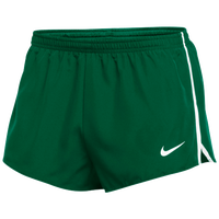 Nike Team Dry 2" Shorts - Men's - Dark Green / White