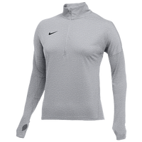 Nike Team Dry Element 1/2 Zip Top - Women's - Grey / Black