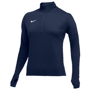 Nike Team Dry Element 1/2 Zip Top - Women's - Navy/White