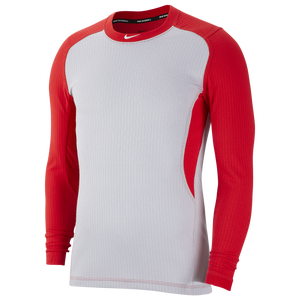 long sleeve red nike shirt