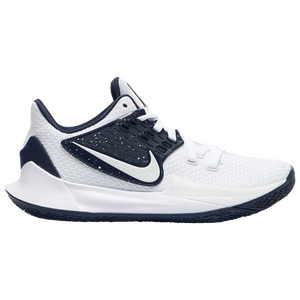 white nike low basketball shoes
