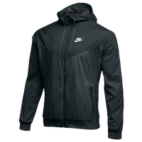 Nike Team NSW Windrunner Jacket - Men's - All Black / Black