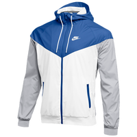 Nike Team NSW Windrunner Jacket - Men's - Blue / White