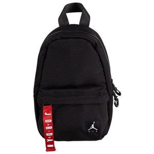 jordan red and black backpack