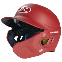 Rawlings Mach Junior RHB Adjustable Batting Helmet - Youth - Red