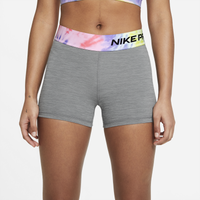 Nike Pro 3" Shorts - Women's - Grey
