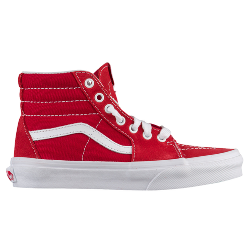 Vans Sk8-Hi - Boys' Preschool - Casual - Shoes - Racing Red/True White