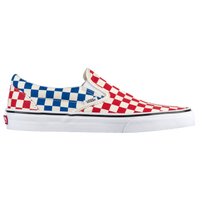 mens red checkered vans