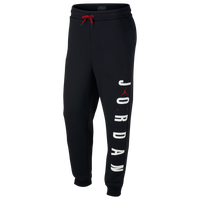 black and red jordan joggers