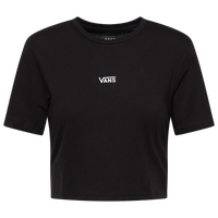 Vans Flying V Crop Crew T-Shirt - Women's - Black