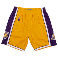 Mitchell & Ness NBA Swingman Shorts - Men's - Yellow