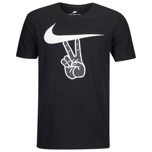 Nike Graphic TShirt Men's Casual Clothing Black/White