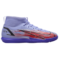 Nike Mercurial Superfly 8 Academy IC - Boys' Grade School - Purple / Red