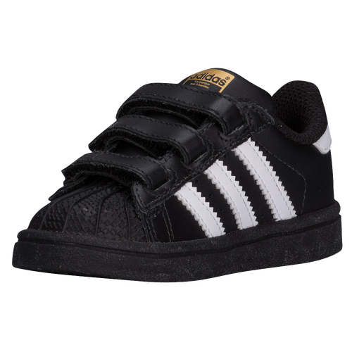 adidas Originals Superstar - Boys' Toddler - Basketball - Shoes - Black ...