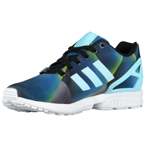 adidas Originals ZX Flux - Men's - Running - Shoes - White/Clear Aqua/Black