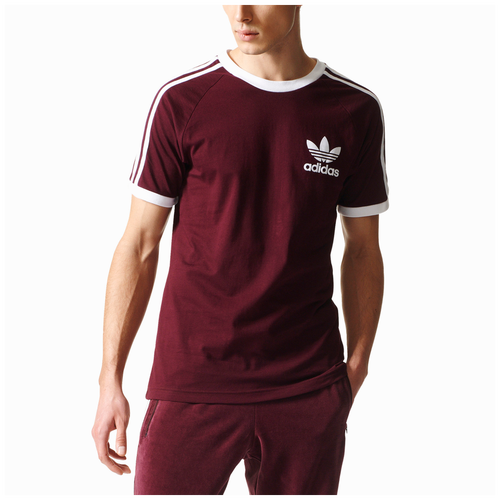 adidas originals california t shirt burgundy adidas originals california t shirt burgundy