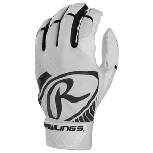 Rawlings 5150 Youth Batting Gloves - Youth - White/Black