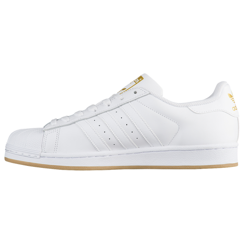 Cheap Adidas SUPERSTAR 80S DLX (WHITE/GUM) / CAP LIFE