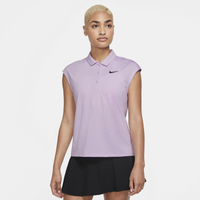 Nike Dri-FIT Victory Polo - Women's - Purple / Black