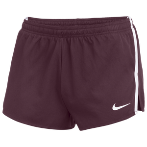 Nike Team Fast 2" Shorts - Men's - Dark Maroon/White