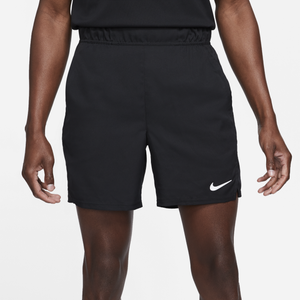 Nike Dri-FIT Solid Victory 7" Shorts - Men's - Black/White