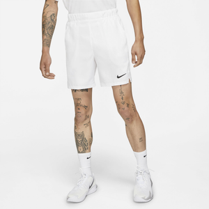 Nike Dri-FIT Solid Victory 7" Shorts - Men's - White/Black