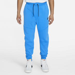 nike tech fleece blue and black joggers