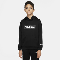 Nike FC Libero Fleece Hoodie - Youth - Black