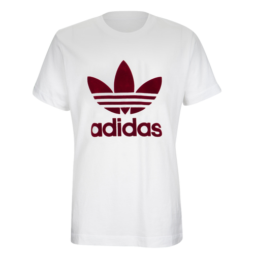 adidas trefoil t shirt burgundy adidas trefoil t shirt burgundy