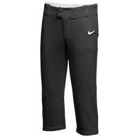 Nike Team Core Softball Pants - Girls' Grade School - Black